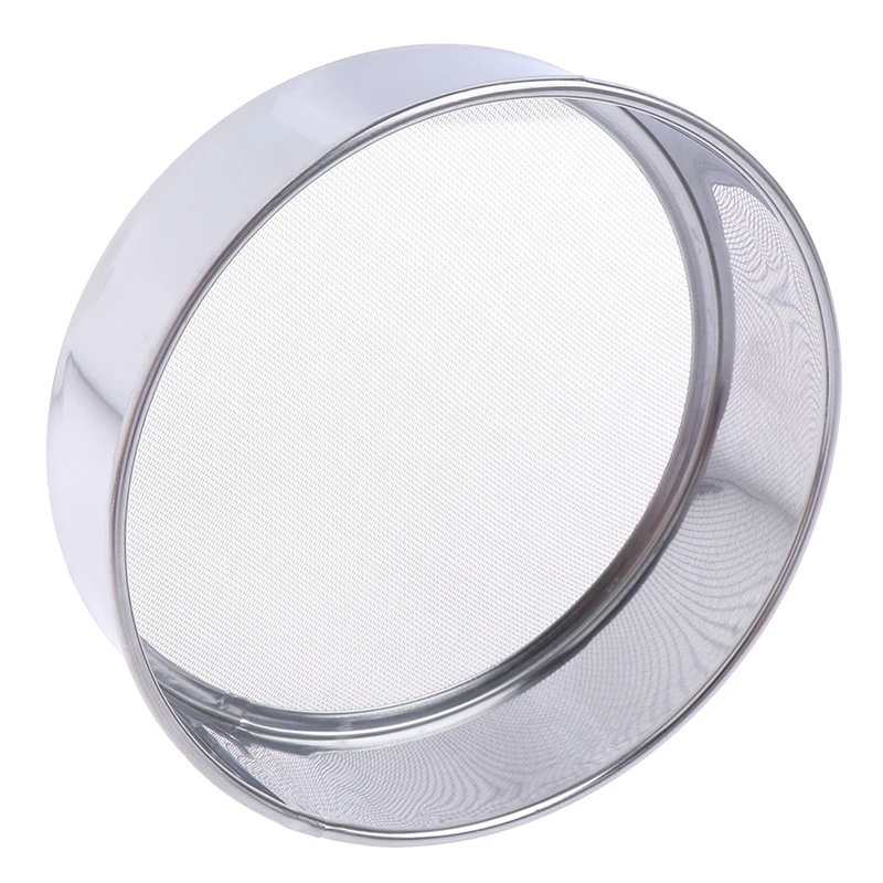 1pc Mesh Flour Sifting Sifter Sieve Strainer Cake Baking Household Kitchen Tools Great For Sifting Flour Stainless Steel