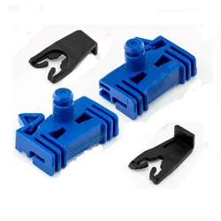 WINDOW REGULATOR REPAIR CLIPS FRONT LEFT / RIGHT FOR OPEL VAUXHALL TIGRA TWINTOP