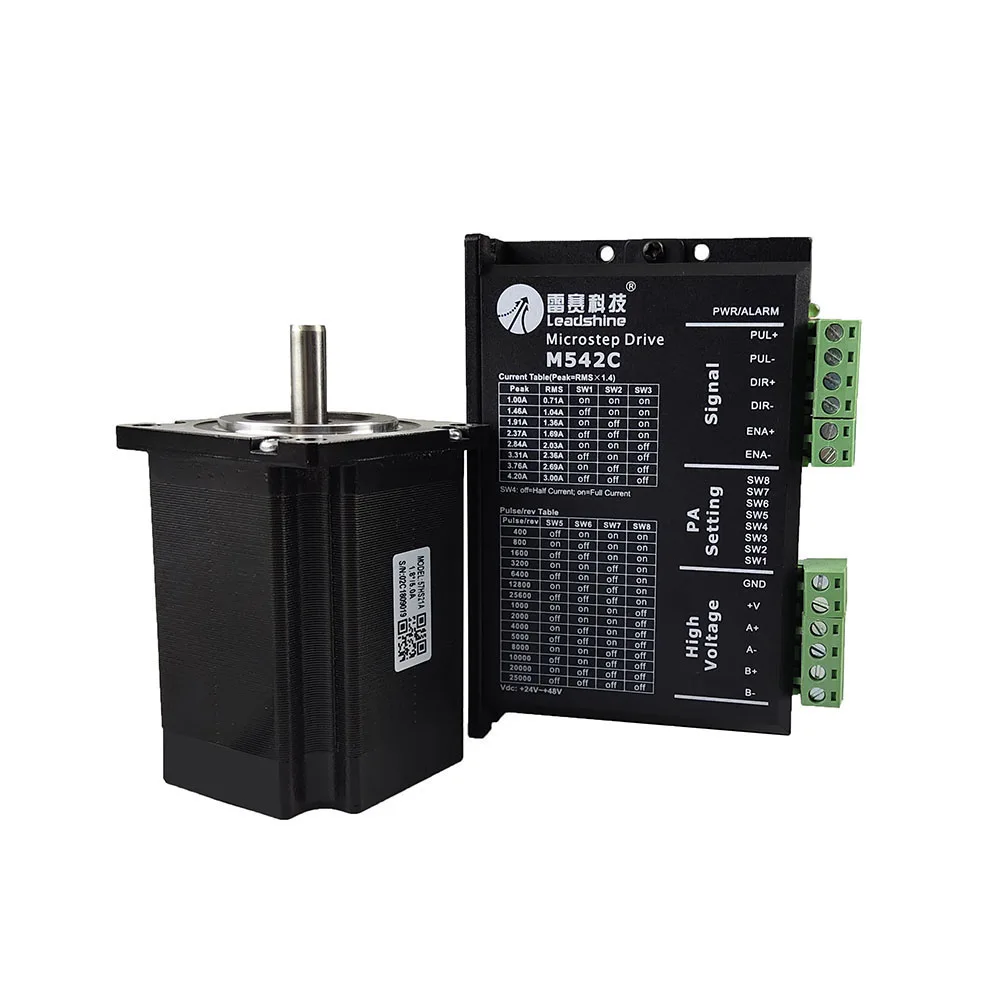 cnc kit Leadshine motor driver kit ddcsv3.1 4-axis motion control system Nema 23/57 driver and motor engraver kit
