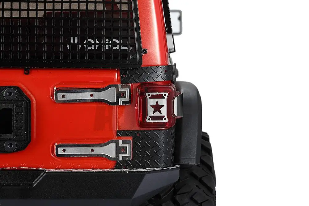 AJRC AXIAL SCX10 III Wrangler taillight trim SCX10 taillight cover AXI03007 metal taillight cover