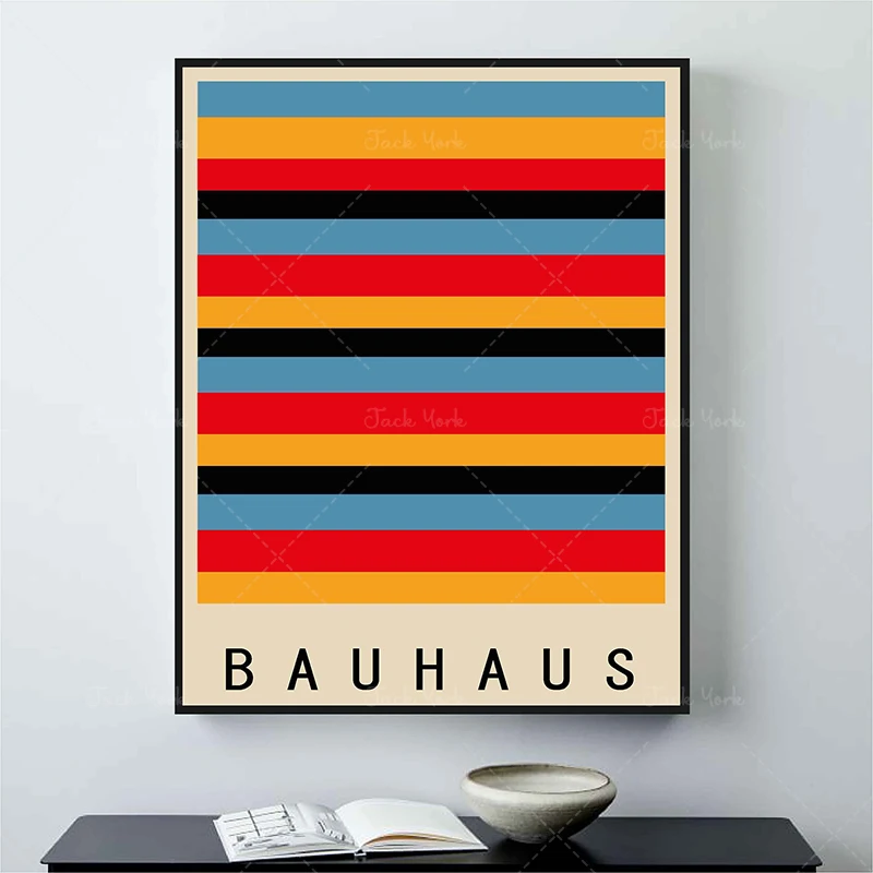 

Bauhaus Art Exhibition Poster, Bauhaus Exhibition Print, Digital Art Print, Wall Art,