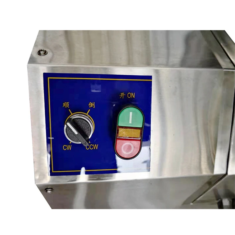 عصارة قصب السكر الأفقية التجارية XJT-GZ3 عصارة قصب السكر الكهربائية الكبيرة ثلاثية العصا لسطح المكتب 250 كجم/ساعة