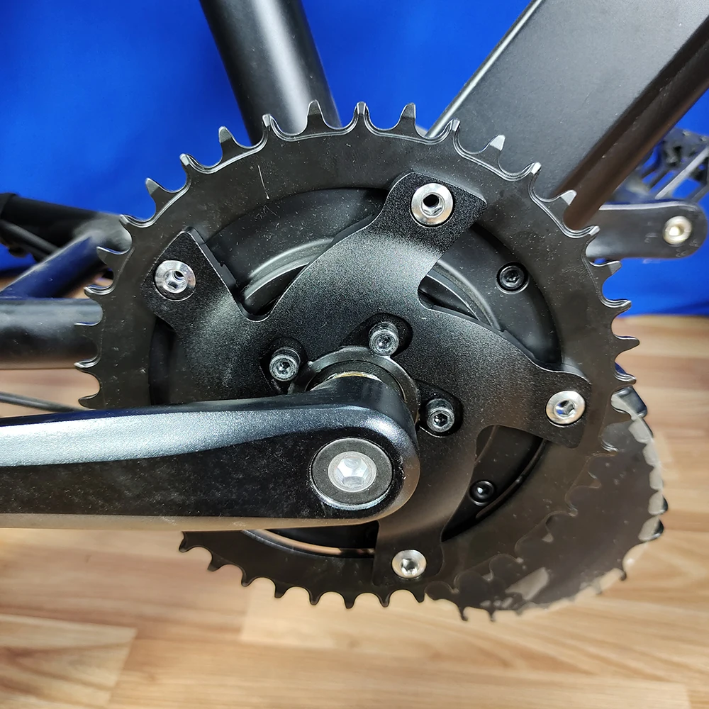 Bafang BBSHD 1000W Mid Drive Motor ChainWheel 42T 44T 46T 8Fun Teeth Chainring Chainwheel Aluminum