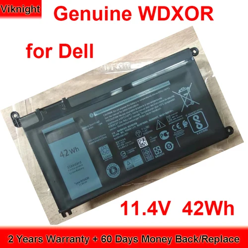 Nueva batería Original WDX0R WDXOR para Dell Inspiron P69G P69G001 13 5000 5368 5378 5379 15 5538 5567 7560 15 7000 17 5765 5770