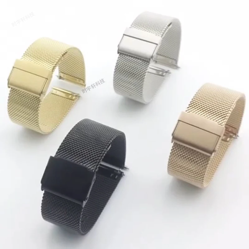 สำหรับ Samsung Galaxy Active 2 Active2 40 44มม.เกียร์ S2คลาสสิกกีฬาสร้อยข้อมือ Milanese สำหรับ Galaxy นาฬิกา3 41Mm Correa