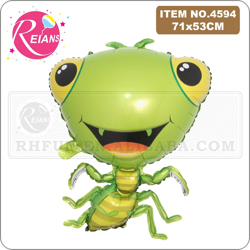 Cute Wild Animal Aluminum Foil Balloon Hornet Gecko Mantis Ant Children\'s Toy Baby Shower Birthday Party Decoration Supplies