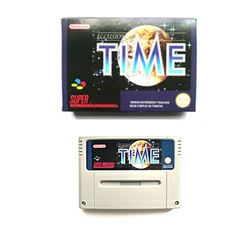 Illusion of Time pal game cartridge For snes pal console video game