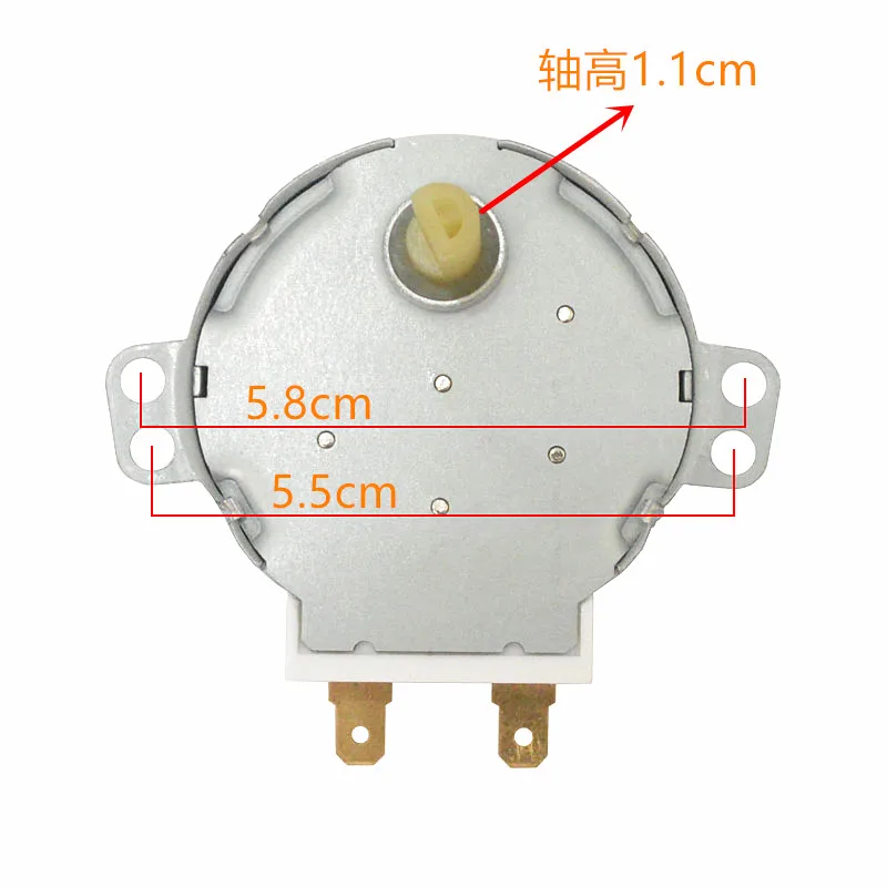 MDS-4A AC220-240V 4/4.8RPM Micro Turntable Synchronous Tray Motor Microwave Oven Accessories Spares Parts Core Coupling Clutch