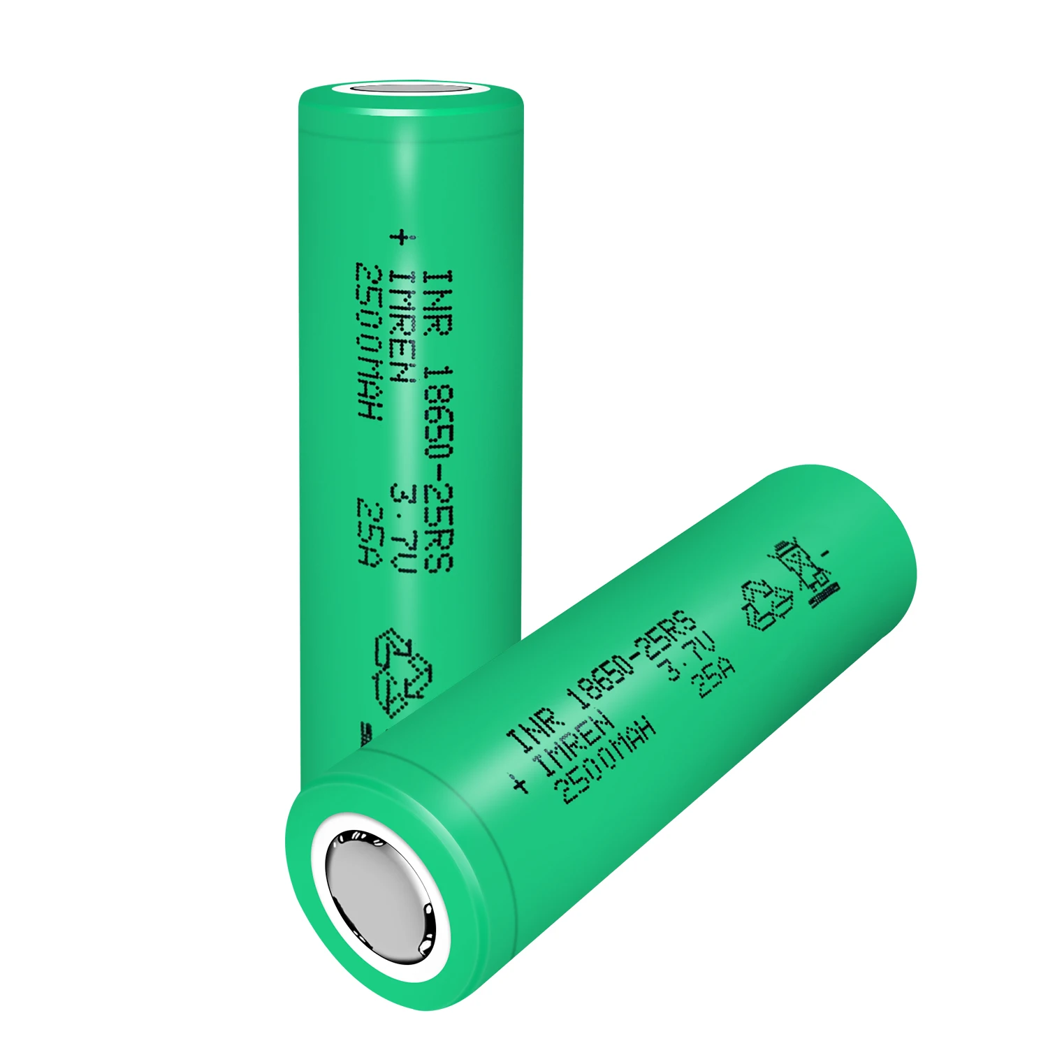 IMREN New Original 18650 3.7v 2500mAh Discharge 25A Rechargeable Battery Li-ion Battery for Flashlights Drone Headlamps RC Cars