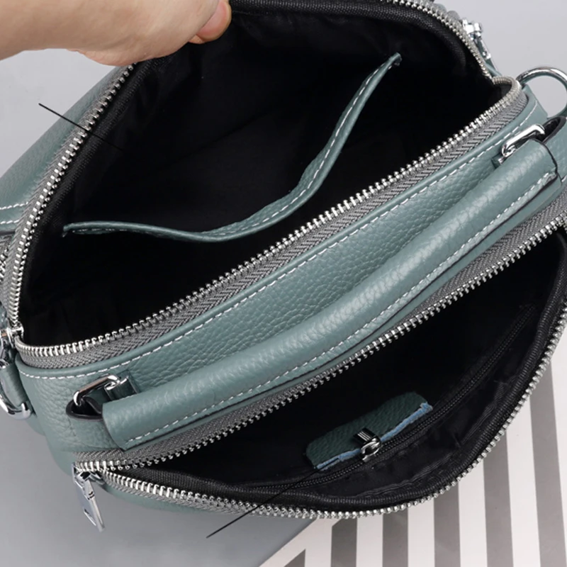 Luxury Designer Handbag Genuine Leather Crossbody Bags High Quality Leather Casual Totes Women Bags Shoulder Cross Body Bag 2021