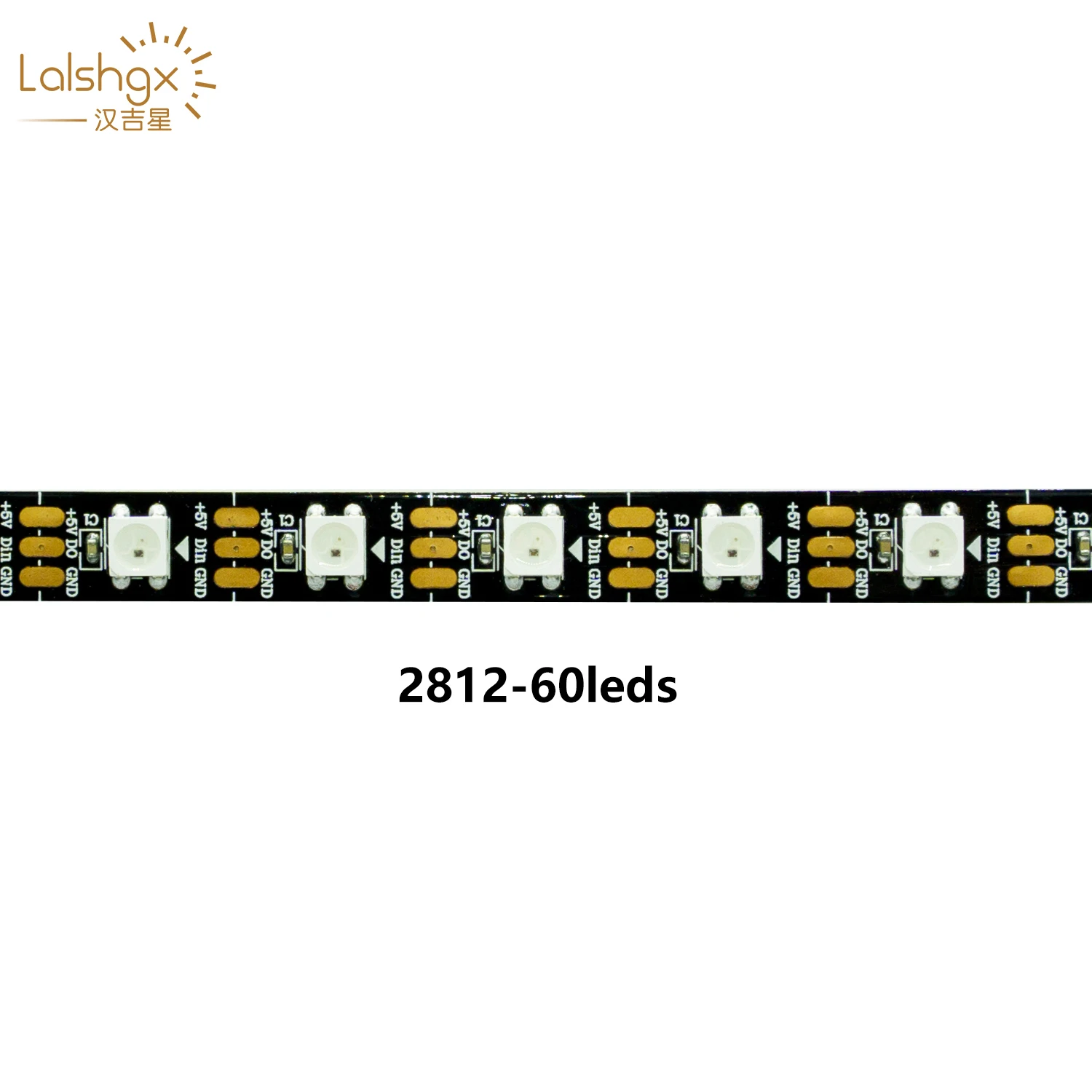 WS2812 RGB Led Strip Lights WS2812B Individually Addressable Black/White PCB IP30/IP65/IP67 5V 1M/5M