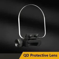 QD Protective Double Color Lens, Folding Design Lens, Lens Protection Accessories, Anti-Blue, Anti-Ultraviolet