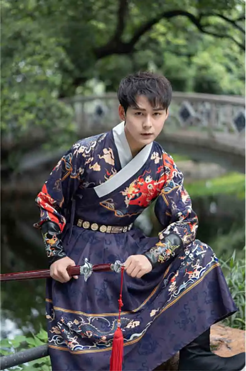 Hanfu Bracer для мужчин и женщин, нарукавник, мужской кожаный браслет Hanfu с повязками на рукавах, черный браслет Hanfu для мужчин и женщин