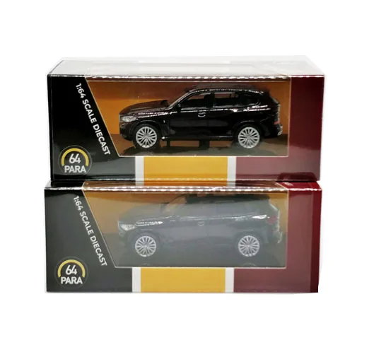 Novos carros modelo 1/64 escala x5 g05 suv 3 polegadas diecast liga carros de brinquedo para coleção