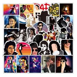 10/30/50PCS Superstar Michael Jackson Personalized Graffiti Waterproof Sticker Suitcase Notebook Refrigerator Water CupWholesale