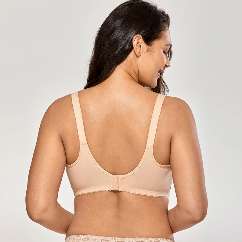 Wirefree Allattamento Al Seno Reggiseno Allattamento Più Il Formato Del Cotone delle donne Morbido Maternità del Reggiseno di Pizzo