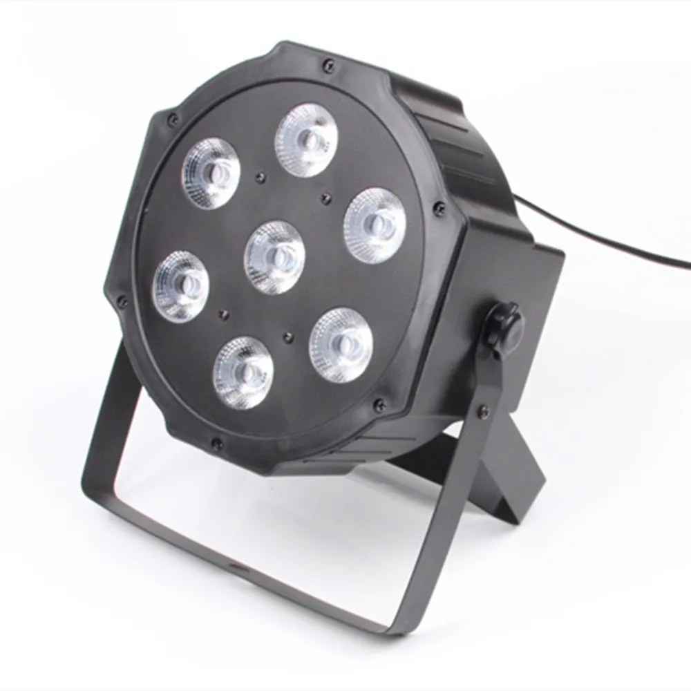 Led 7X18W Rgbwpar Licht Met DMX512 In/Out En Power In & Out 4 In1 Podium licht Effect Voor Wassen Effect Dj Disco