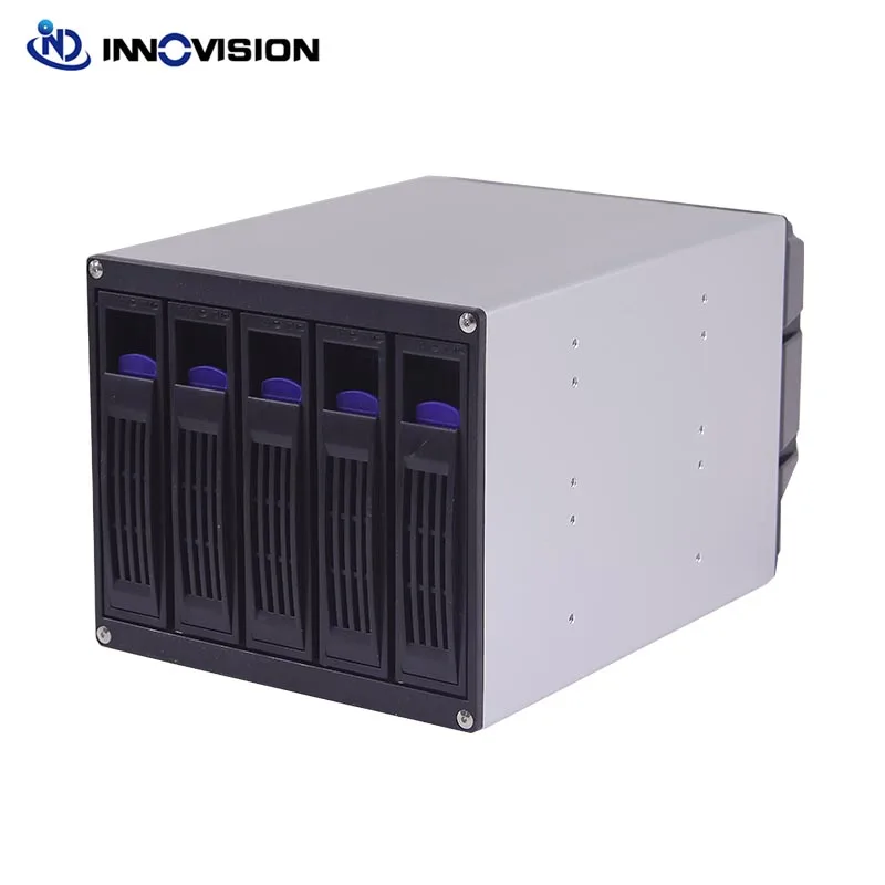 3.5inch/2.5inch Internal HDD Hard Drive Cage For 5x SATAII Hot Swap HDD enclosure