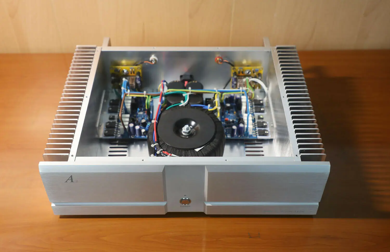 Finished LJM L20 V9.2 HIFI Stereo Power Amplifier Class AB Amp 250W+250W