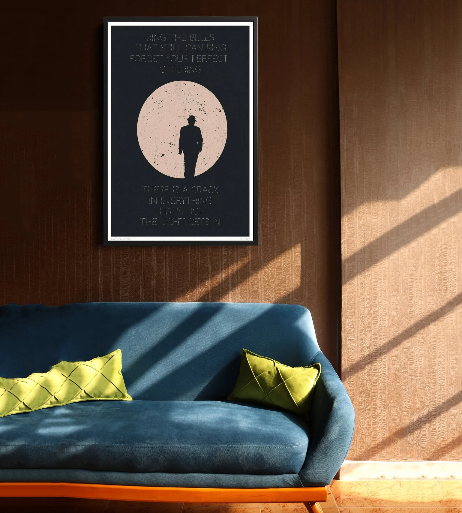 Leonard Cohen Poster Home Decoration Wall Painting (No Frame)