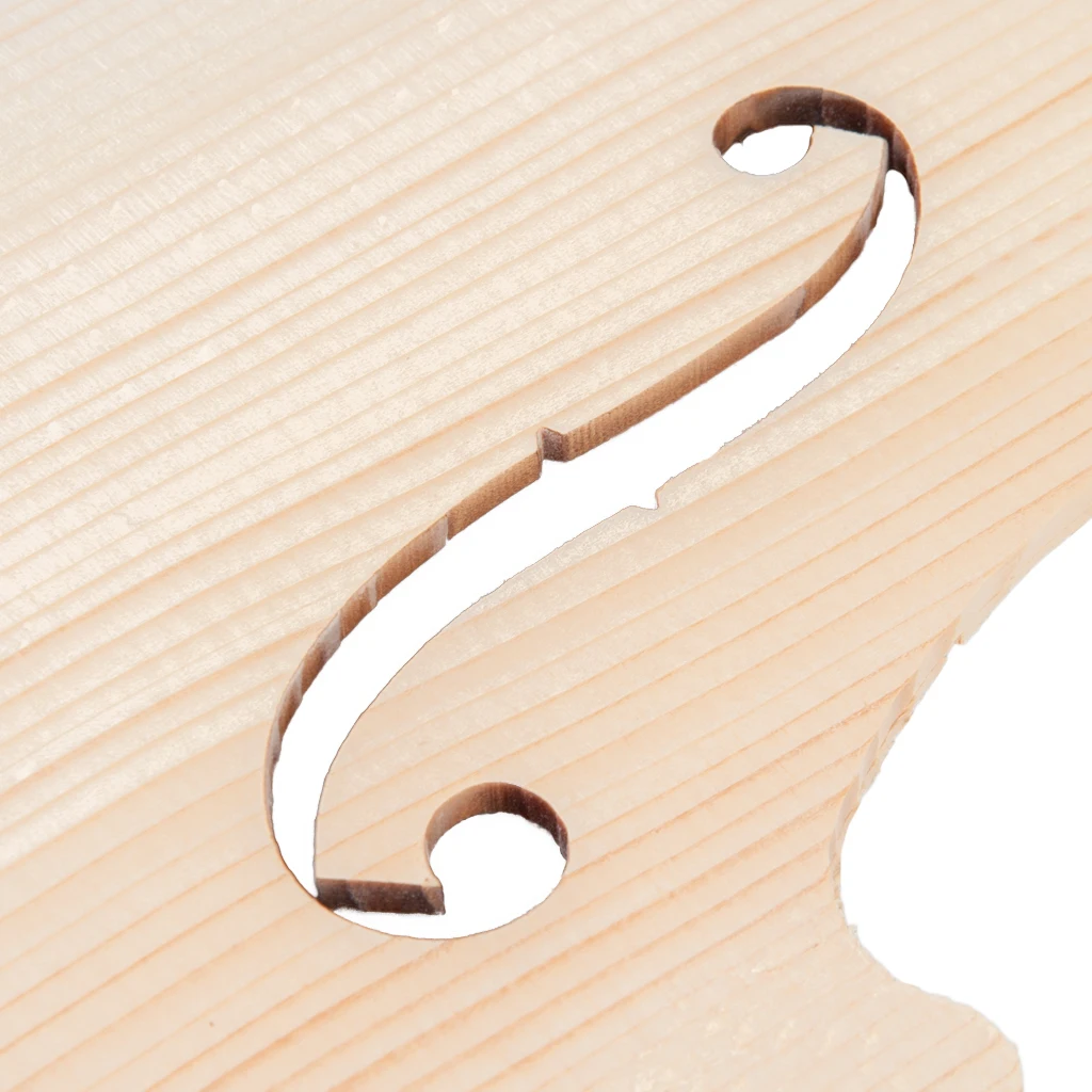 4/4 Violin Spruce Top And Maple Back Set Unfinished Part DIY Musical Instrument