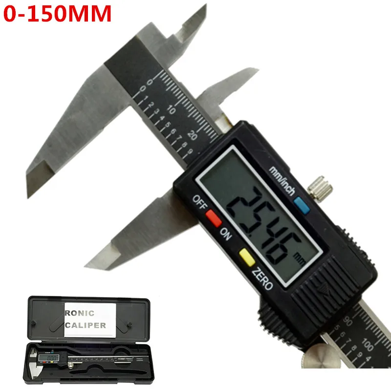300 Mm Digitaler Messschieber Aus Kohlefaser – LCD-Elektronik-Lineal, Genauigkeit 0,01 Mm, Für Heimwerkstatt Und Industrie, Inkl. Metrisch/imperial