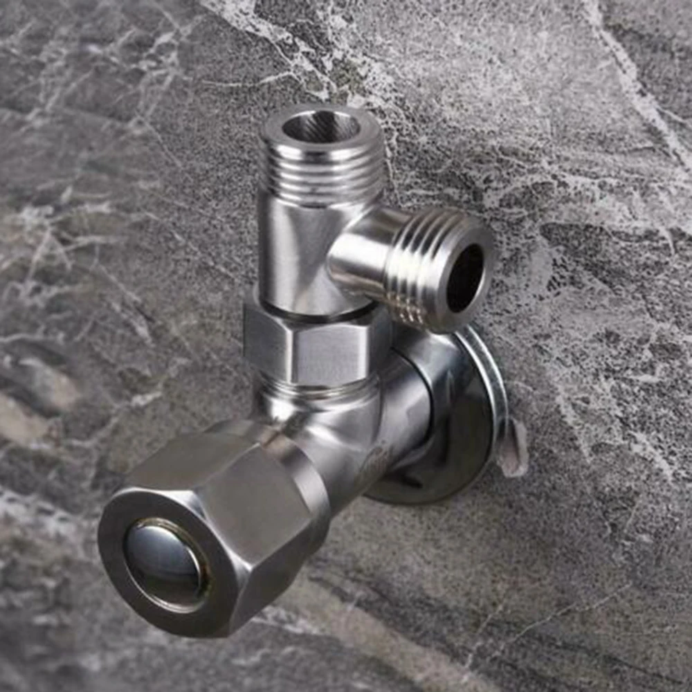 T-shaped G1/2 "prysznic trójdrożny Adapter złącza regulowany zawór przełączający wodę Bidet Separator wody kran Splitter