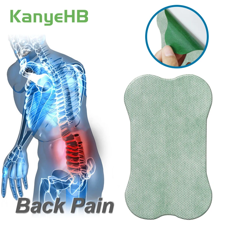 

6pcs Wormwood Back Pain Patch Lumbar Spine Stickers Arthritis Moxibustion Medical Plaster Self-heating Bone Pain Relief A525