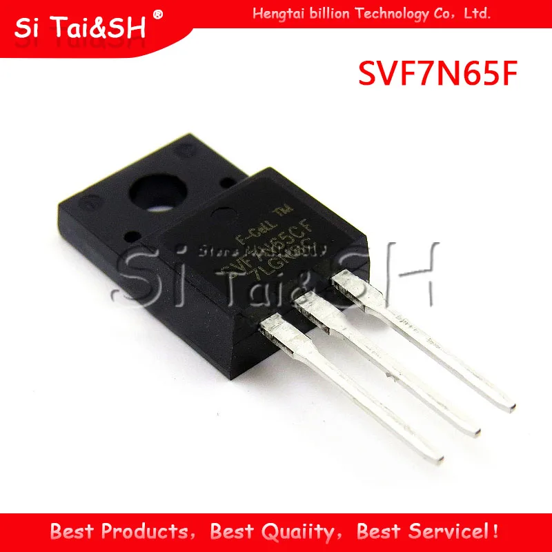 10PCS SVF7N65F TO-220F SVF7N65 7N65 7A 650V TO-220 new original