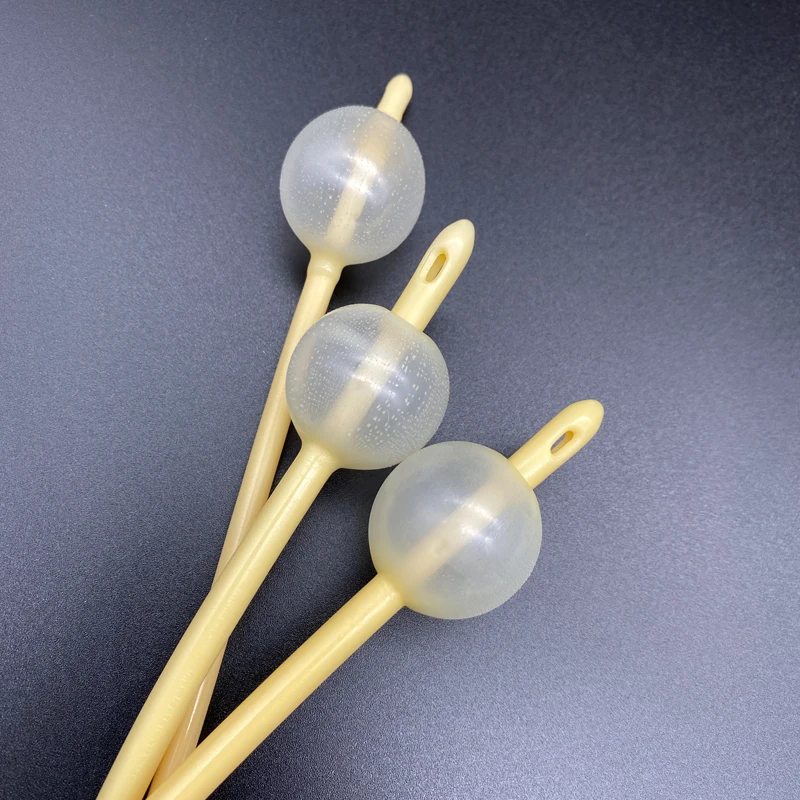 5pcs/lot Disposable 2 way Foley Catheter Silicone Coated with soft valve sterilizations Latex Urethral Catheter