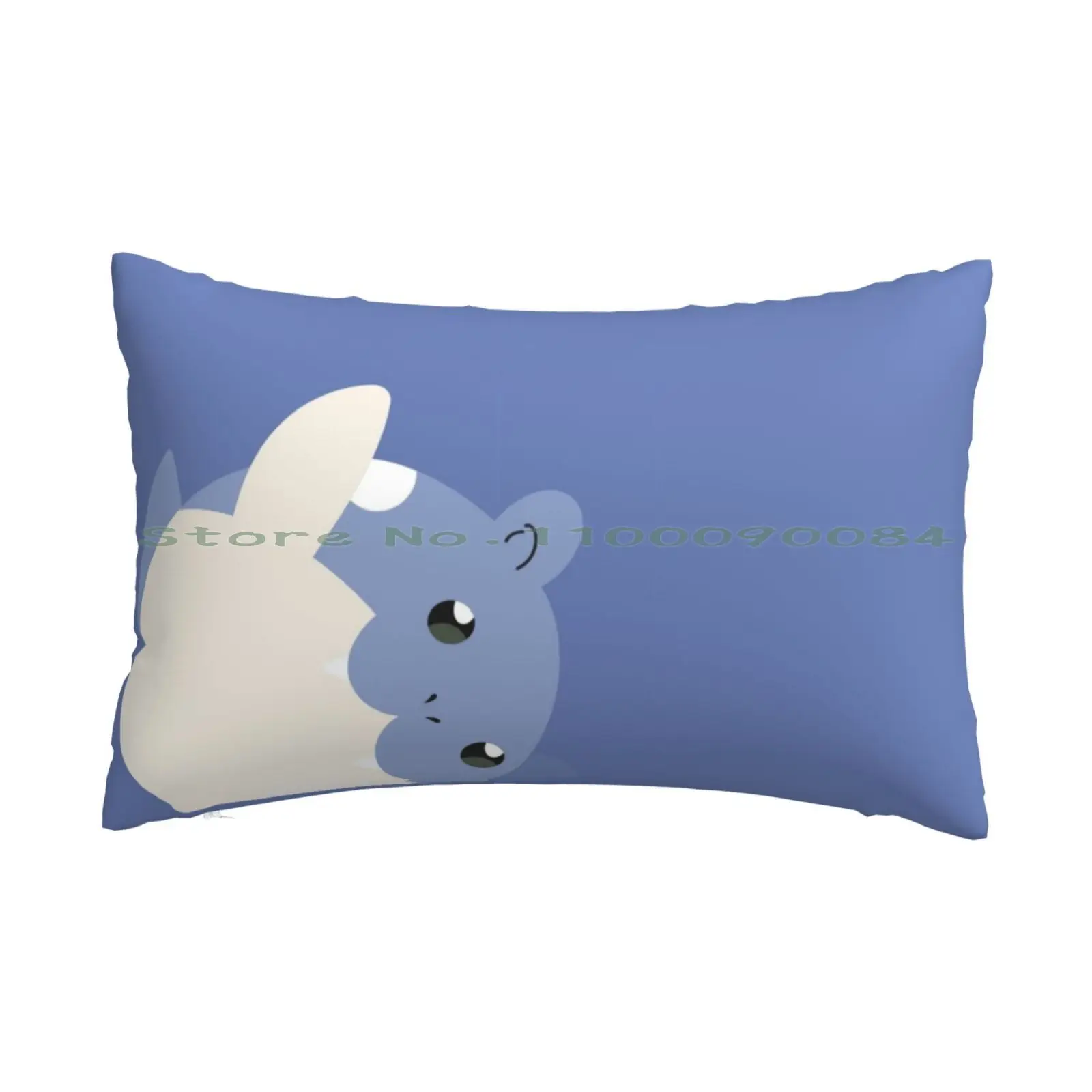 Spheal Pillow Case 20x30 50*75 Sofa Bedroom Spheal Walrein Ruby Sapphire Emerald Saphire Blue Gameboy Long Rectangle