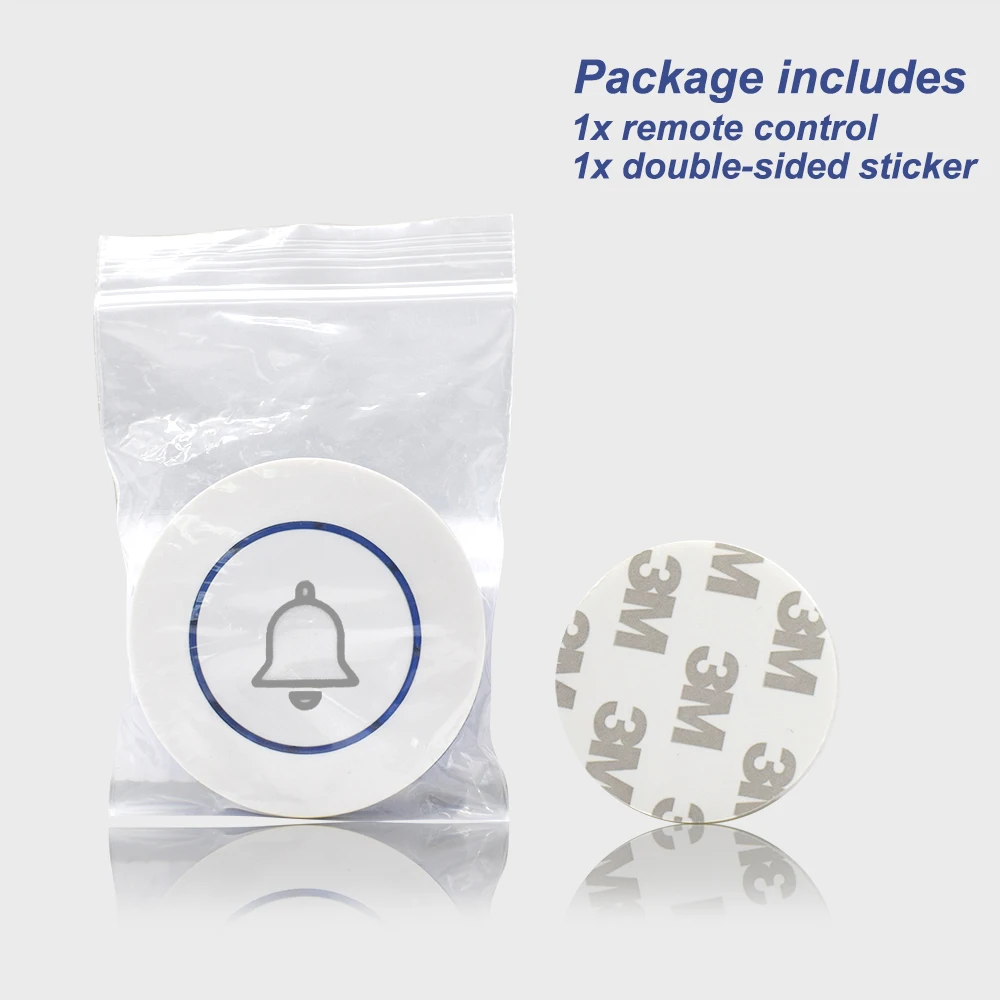 Home Wireless Doorbell 433Mhz Welcome Friend Smart Doorbell Button for Alarm System Smart Home Security