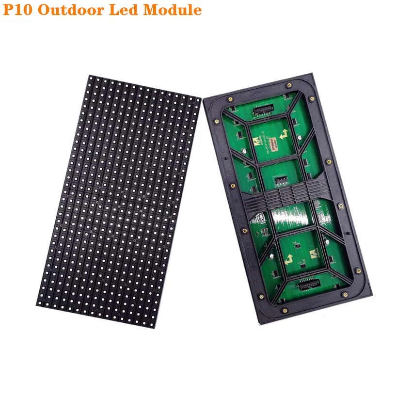 P10 Outdoor Led Matrix 320*160mm 32x16 Pixel Full Color High Brightness Text Rolling LED Display Panel