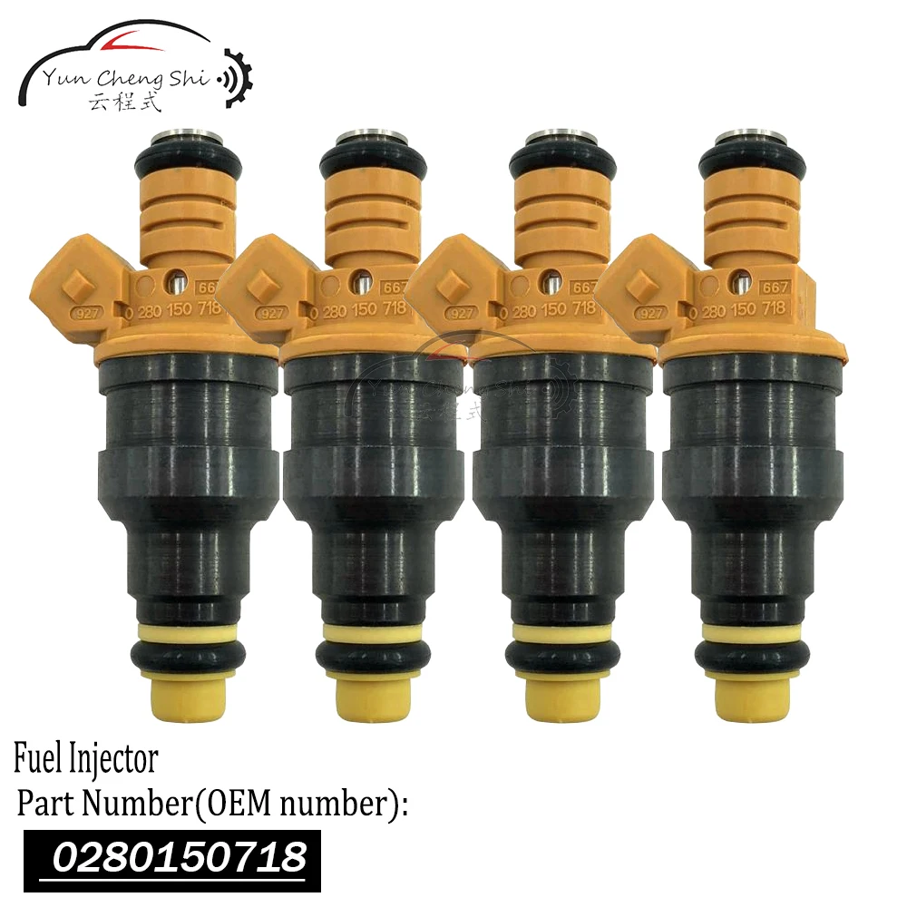 4pcs/Lot OME 0280150718 Fuel Injector Nozzle Car Parts Fuel Nozzle For Ford F150 F250 F350 93-03 5.0 5.8 4.6 5.4