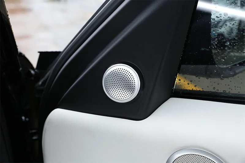 For Land Rover Discovery 5 LR5 L462 2017-2018 Aluminum Alloy Speaker Cover Trim  Car Accessories