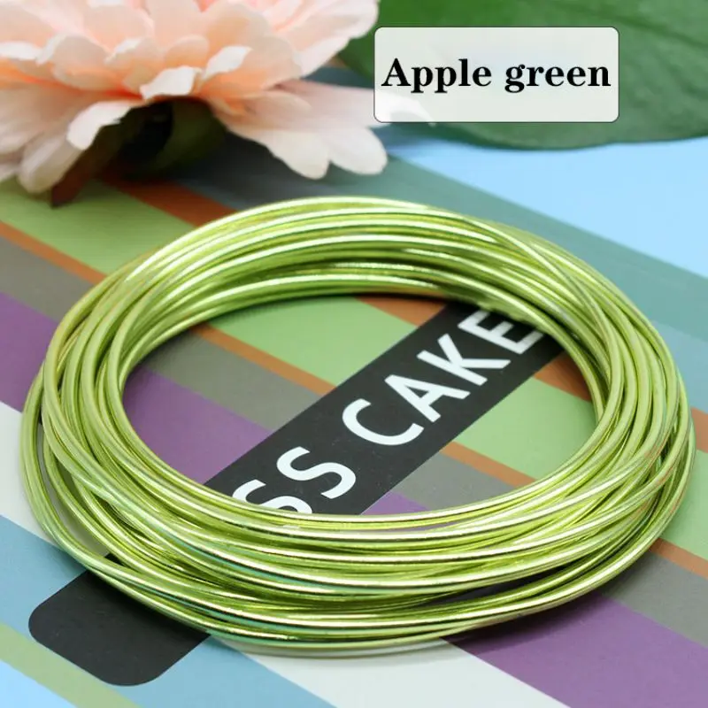 5M/Rolls Bonsai Pot decoration Wires Anodized Aluminum Bonsai Training Wire flowerbed Garden Pot Aluminum Wire DIY Aluminum Wire