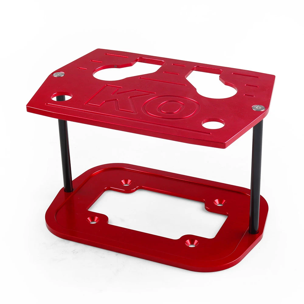 For Optima 34/78 Aluminum Ball Milled Battery Hold Down Tray Bracket Black Red Blue