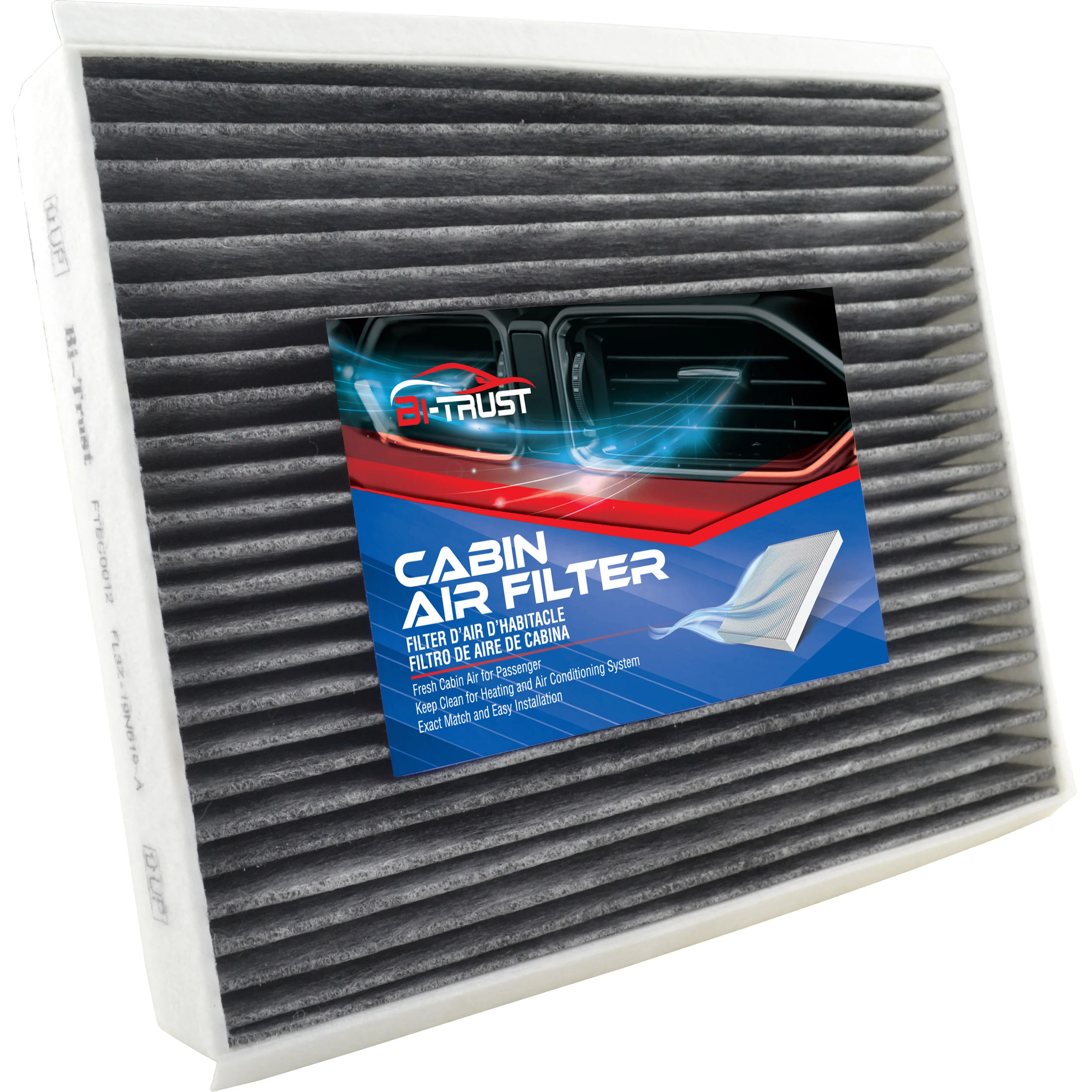 Bi-Trust Cabin Air Filter for Ford Expedition F-150 F-250 F-350 F-450 F-550 Super Lincoln Navigator CF12150 FL3Z-19N619-A