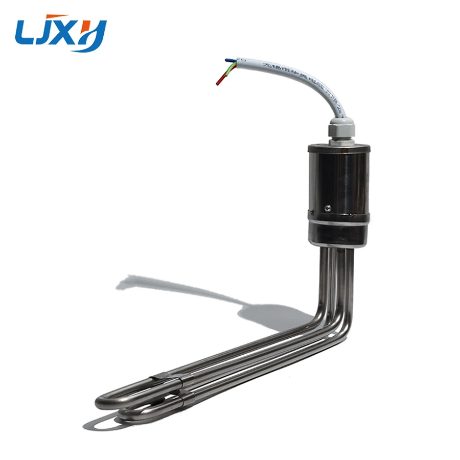 LJXH Solar Water Heater Electric Heating Tube 47/58mm Bottom Inserted Anti-dry Heating Built-in Dual Temperature Control