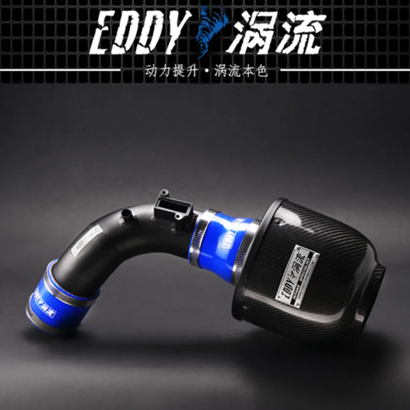 EDDY Intake System Air Intake Pipe & Carbon Fiber Air Filter for Ford Focus 1.6L 1.5T 2012-2020 Car Engine Parts Accessories