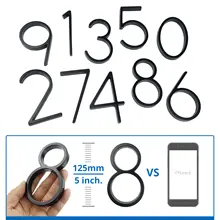 125mm Floating House Number Sign #2