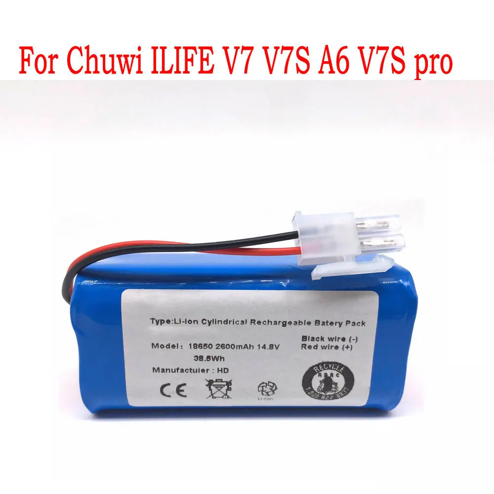 14.8V 2800mAh Battery For Chuwi ILIFE V7 V7s A6 V7s pro Replace the battery