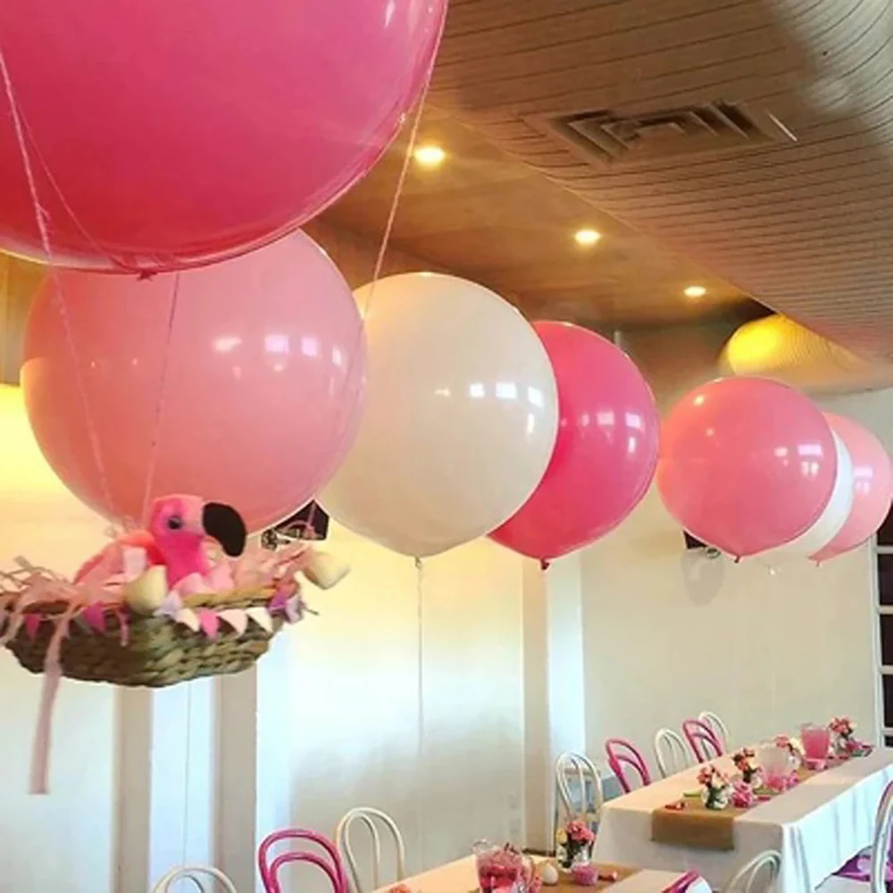 

10pcs 18inch Matte Balloons Black White Pink Colorful Rainbow Balloons Birthday Wedding Baby Shower Party Decor Helium Ballon