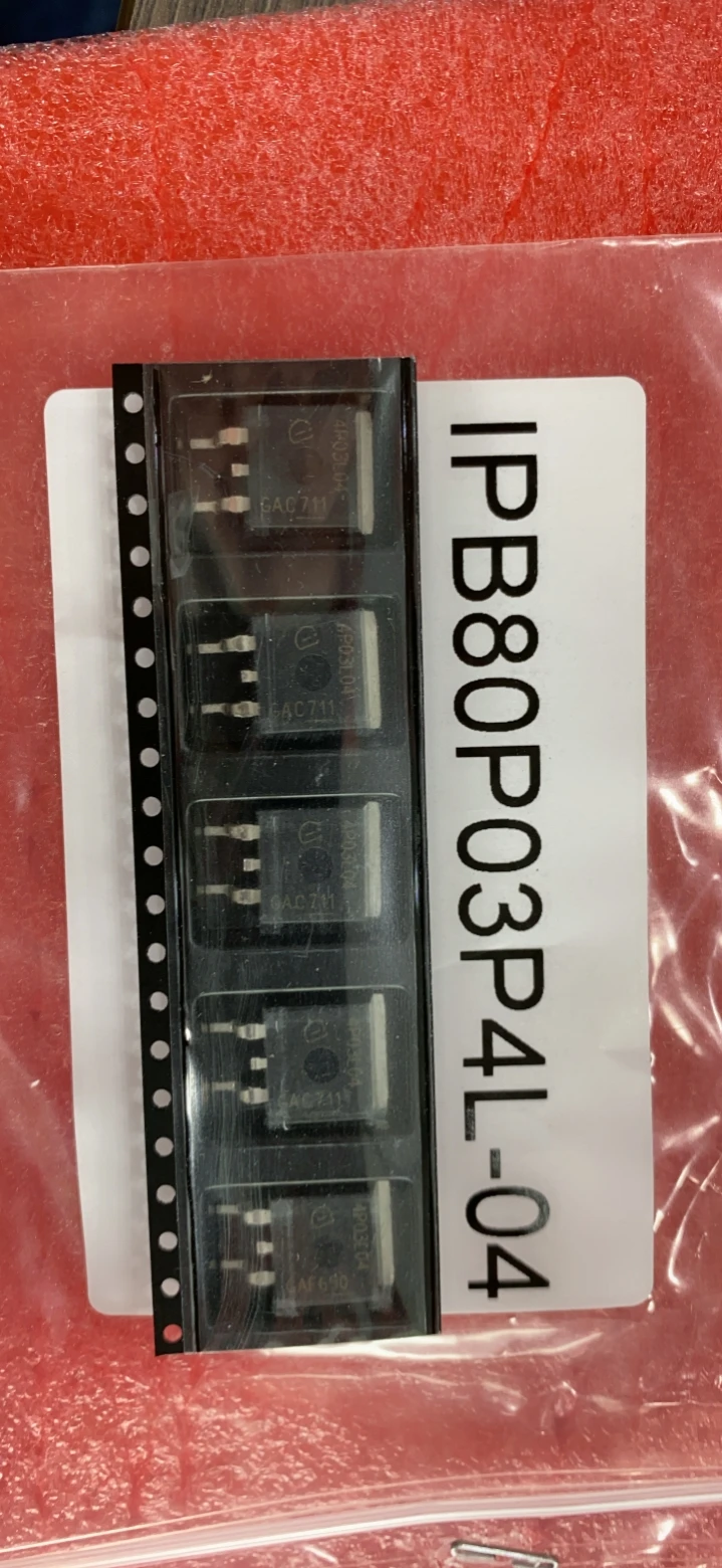 IPB80P03P4L-04 TO-263 80A 30V P-channel TO263 4P03L04     10PCS -1lot  