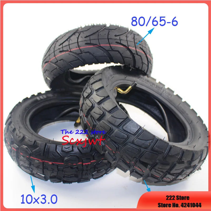 For Electric Scooter Speedual Grace 10 Zero 10X 10x3 Inch Off Road City  Pneumatic Tire Inner Tube Inflatable Tyre 255x80