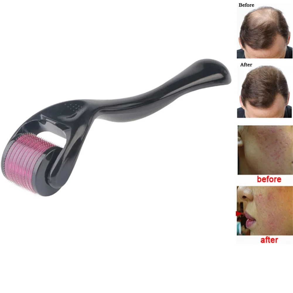 0.25mm micro agulha derma rolo dermaroller barba crescimento anti perda de cabelo barba titânio facial cuidados com a pele sistema estrias terapia