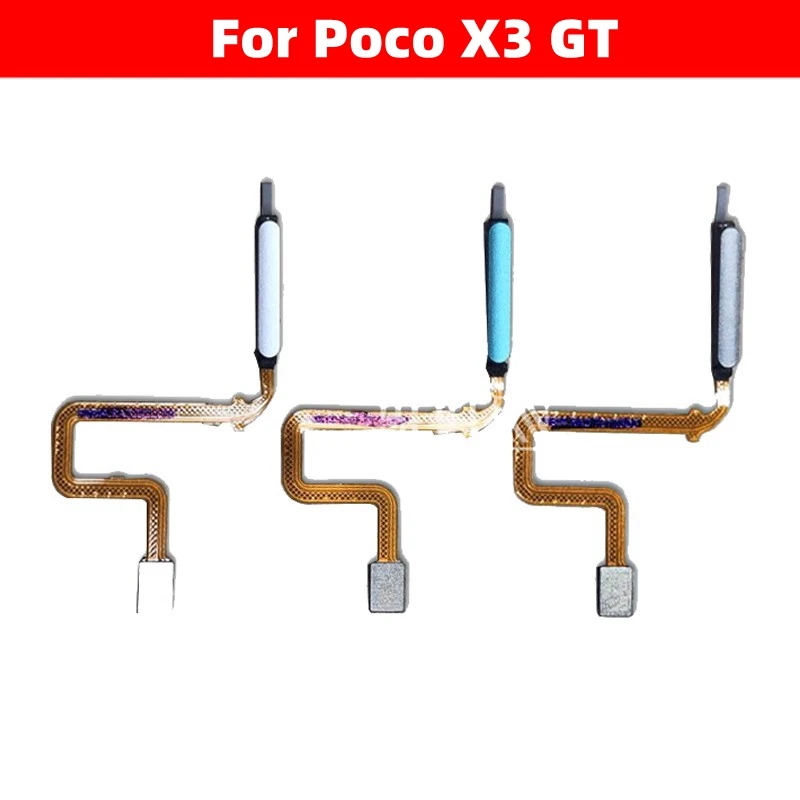 

Fingerprint Scanner Flex Cable For Xiaomi Poco X3 GT Touch ID Sensor Power Button Key Smartphone Repair Parts