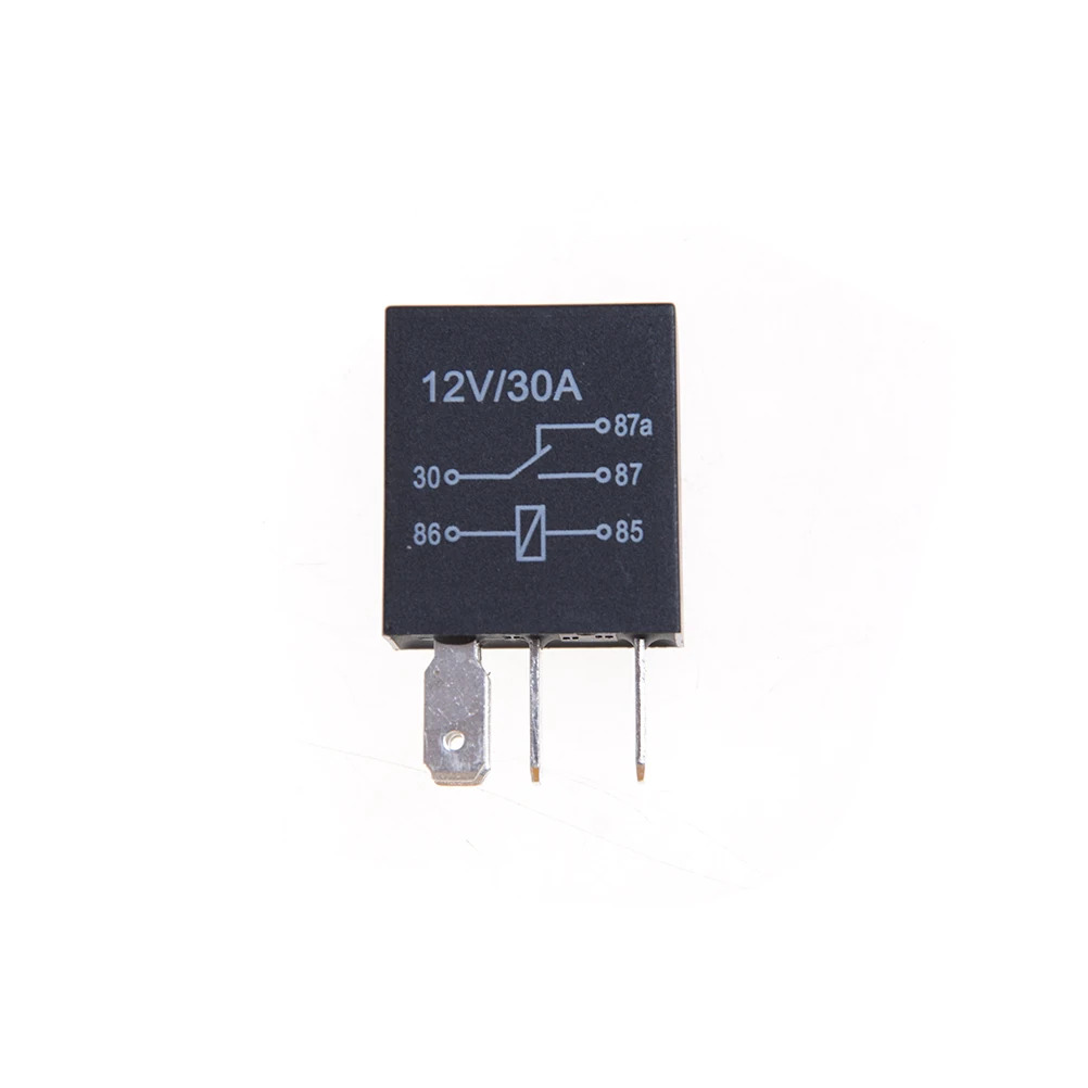 30A Automotive 12V 5 Pin Time Delay Relay SPDT 10 second ON delay relay 3 second delay on relay