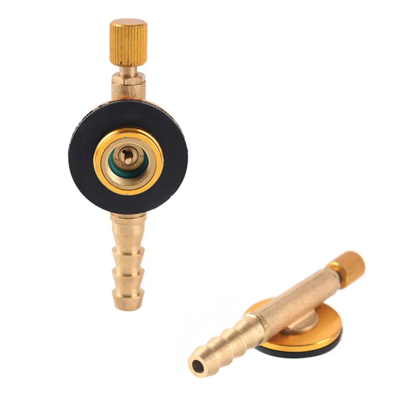 Outdoor Edelstahl Camping Gasherd sicheres Schalten Laden aufblasbarer Ventil adapter für flache Tank Flüssiggas flasche
