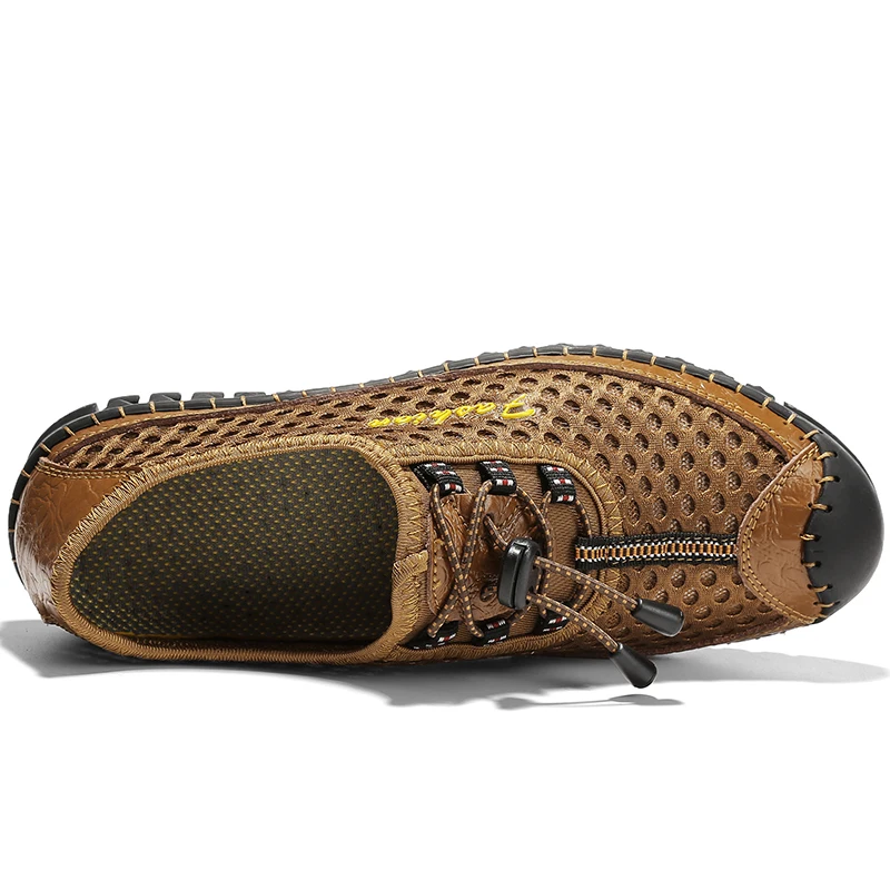 2020 New Men Shoes Casual Shoes Sneakers Fashion Light Breathable Summer Sandals Outdoor Beach Vacation Mesh Shoes  Male Shoes